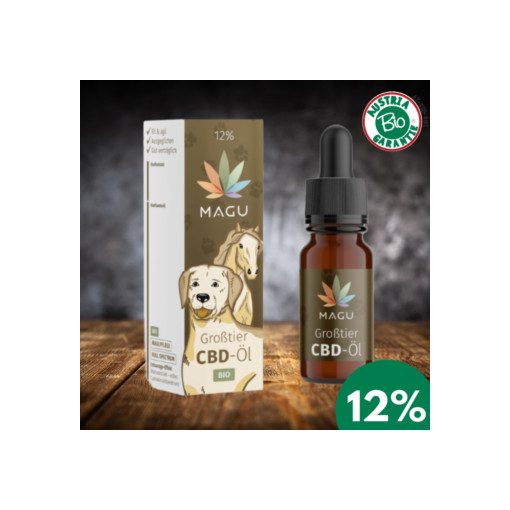 Magu CBD olaj kutyáknak 30 kg felett 12%-os 10 ml