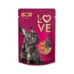   My Love marha szószban alutasakos eledel felnőtt macskáknak 85 g