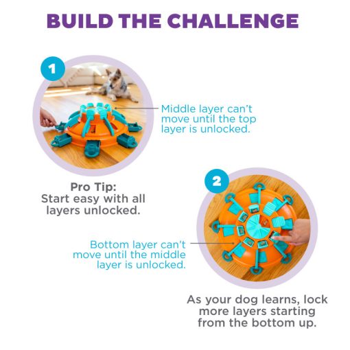 Nina Ottosson® Tower of Treats logikai játék | 4. szint