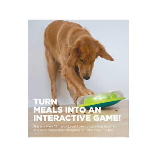 Nina Ottosson® Wobble Bowl logikai játék és evéslassító | 1. szint