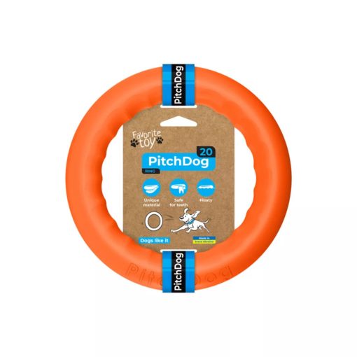 PitchDog karika 20 cm, narancs