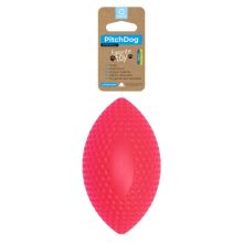 PitchDog Sport Ball rögbi labda piros