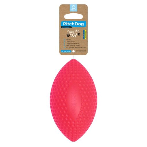 PitchDog Sport Ball rögbi labda piros