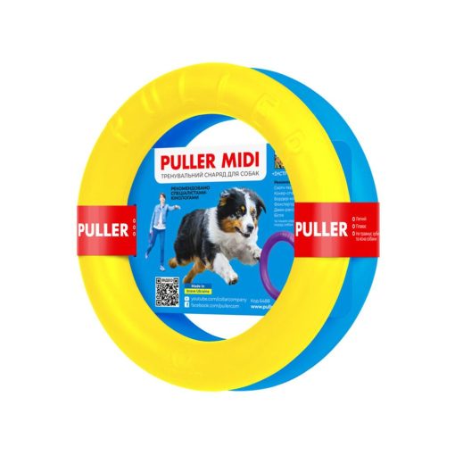 Puller Midi - 19,5 x 3 cm sárga, kék