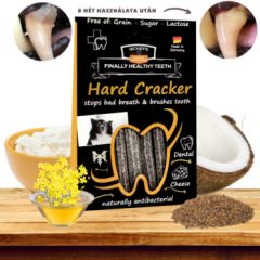   Qchefs Hard Cracker természetes fogtisztító stick kutyáknak 62 g