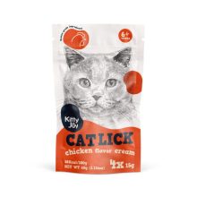 Kitty Joy Cat Lick csirkés krém 4x15 g