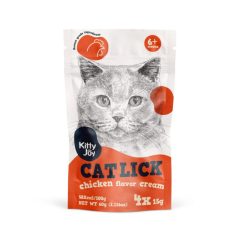 Kitty Joy Cat Lick csirkés krém 4x15 g