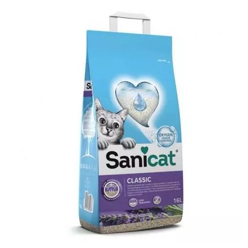 Sanicat Classic levendula illatú macskaalom 8 liter