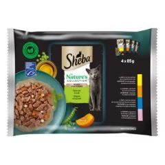   Sheba® Nature's Collection vegyes választék mártásban felnőtt macskák számára 4x85 g