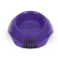 Skudo Luna műanyag tál csúszásgátlóval | lila 2000 ml