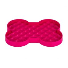 SloDog® habzsolásgátló tál pink