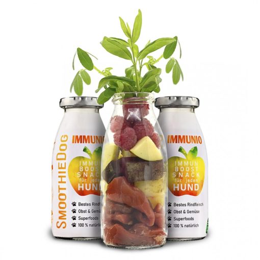 SmoothieDog® Immunio | marhás smoothie kutyáknak 250 ml