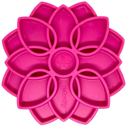 SodaPup® Mandala méreganyagmentes habzsolásgátló tál | pink
