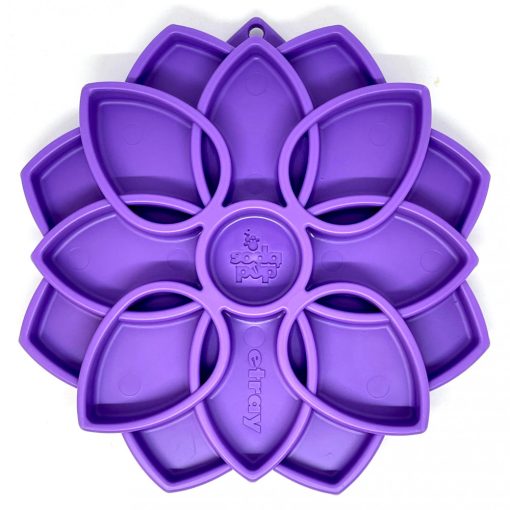 SodaPup® Mandala méreganyagmentes habzsolásgátló tál | lila