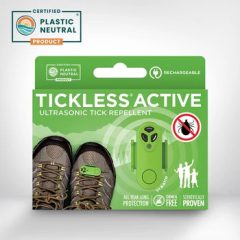   Tickless® Active vegyszermentes újratölthető kullancsriasztó gazdiknak | zöld
