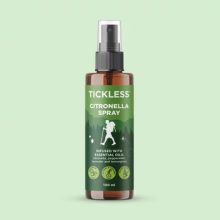 Tickless® Citronella Spray természetes kullancs- és szúnyogriasztó spray gazdiknak 100 ml