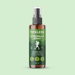   Tickless® Citronella Spray természetes kullancs- és szúnyogriasztó spray gazdiknak 100 ml