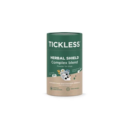 Tickless® Herbal Shield Complex Bland természetes kullancs elleni védelem komplex por kutyáknak 100 g