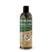 Tickless® Herbal Shield 100% természetes kutyasampon nagy sétákhoz 250 ml