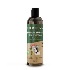   Tickless® Herbal Shield 100% természetes kutyasampon nagy sétákhoz 250 ml