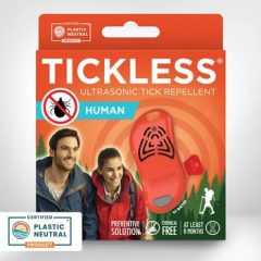   Tickless® Human vegyszermentes ultrahangos kullancsriasztó gazdiknak | narancs
