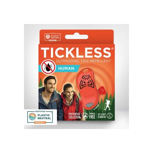 Tickless® Human vegyszermentes ultrahangos kullancsriasztó gazdiknak | narancs