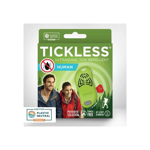 Tickless® Human vegyszermentes ultrahangos kullancsriasztó gazdiknak | zöld