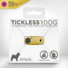   TickLess® Mini Dog tölthető kullancs- és bolhariasztó készülék | arany