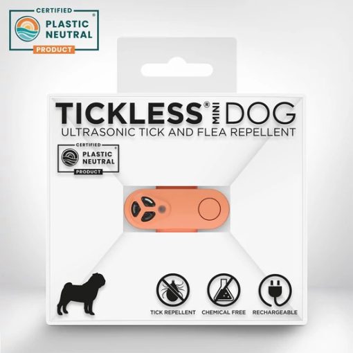 TickLess® Mini Dog tölthető kullancs- és bolhariasztó készülék | barack