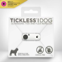   TickLess® Mini Dog tölthető kullancs- és bolhariasztó készülék | gyöngyház