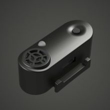 TickLess® Mini Dog tölthető kullancs- és bolhariasztó készülék kutyáknak | kék