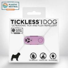 TickLess® Mini Dog tölthető kullancs- és bolhariasztó készülék kutyáknak | lila