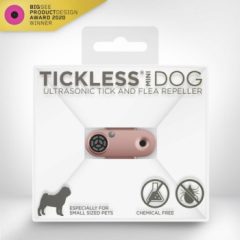   TickLess® Mini Dog tölthető kullancs- és bolhariasztó készülék | rózsaarany