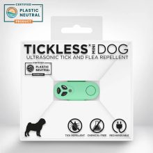 TickLess® Mini Dog tölthető kullancs- és bolhariasztó készülék kutyáknak | zöld