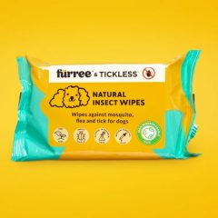   TickLess® Natural Insect Wipe kullancs, bolha és- szúnyogriasztó nedves törlőkendő