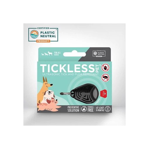 TickLess® Pet ultrahangos kullancs- és bolhariasztó készülék | fekete