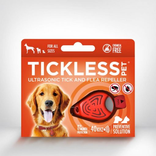 TickLess® Pet ultrahangos kullancs- és bolhariasztó készülék | narancs