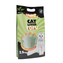 Uniq Pets biológiailag lebomló tofu macskaalom zöld tea illattal 5 kg