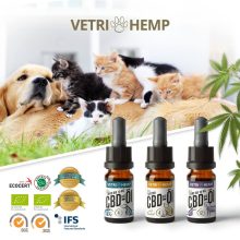 Vetrihemp bio CBD olaj kutyáknak 10 kg felett 12%-os 10 ml