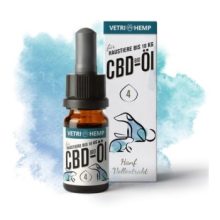 Vetrihemp bio CBD olaj kutyáknak 10 kg-ig 4%-os 10 ml
