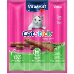   Vitakraft Cat Stick Mini jutalomfalat macskák részére csirkével és macskafűvel 3x6 g