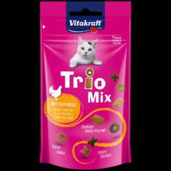   Vitakraft Trio Mix jutalomfalat baromfival macskák részére 60 g