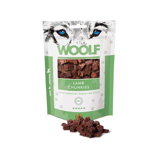 Woolf Chunkies Lamb tréning kockák | bárányos 100 g