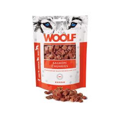 Woolf Chunkies Salmon tréning kockák | lazacos 100 g