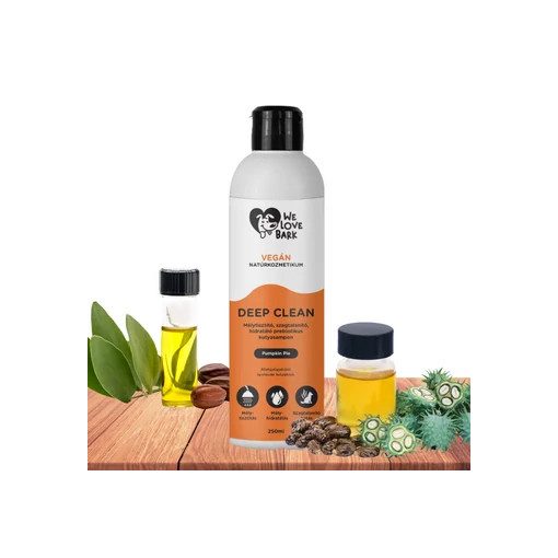 We Love Bark Deep Clean mélytisztító és hidratáló prebiotikus kutyasampon 250 ml