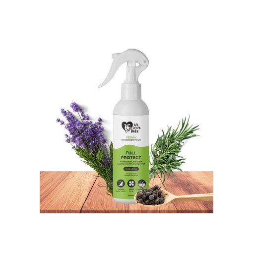 We Love Bark Full Protect prebiotikus szőrkondícionáló permet kutyáknak 200 ml