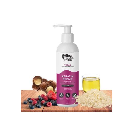 We Love Bark Keratin Repair prebiotikus szőrkondicionáló balzsam kutyáknak 250 ml