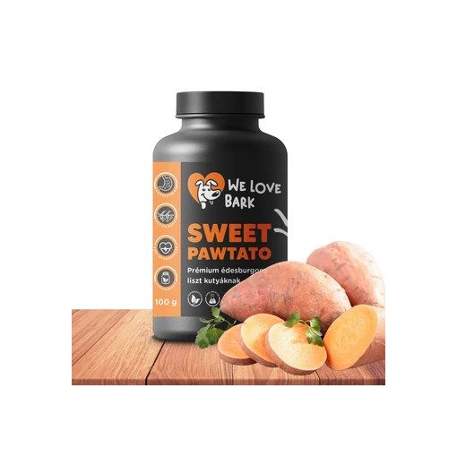 We Love Bark Sweet Pawtato prémium édesburgonya liszt 100 g