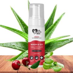   We Love Bark Wash&Go öblítés nélküli prebiotikus szárazsampon kutyáknak 150 ml