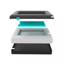 Zee.Bed kutyaágy | szürke L méret